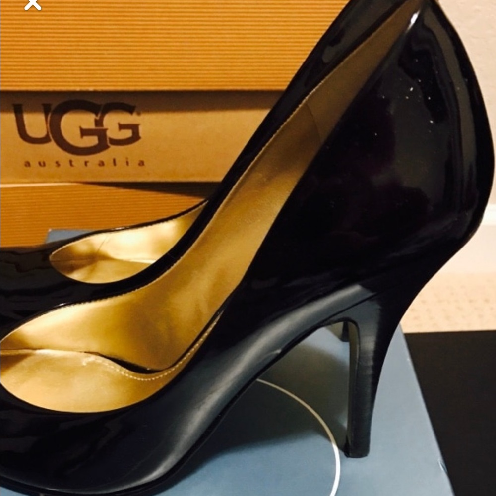 Nine West black heels
